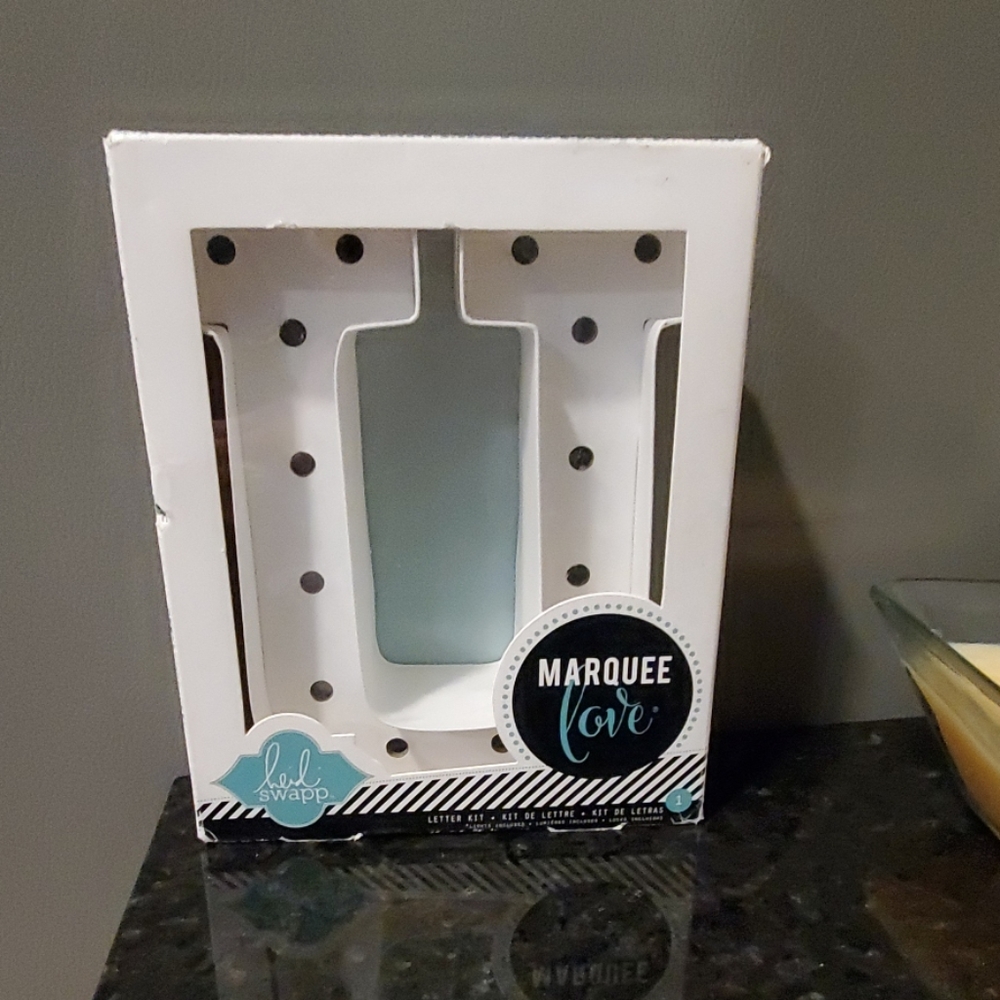 NWOT  MARQUEE LOVE  LETTER  U